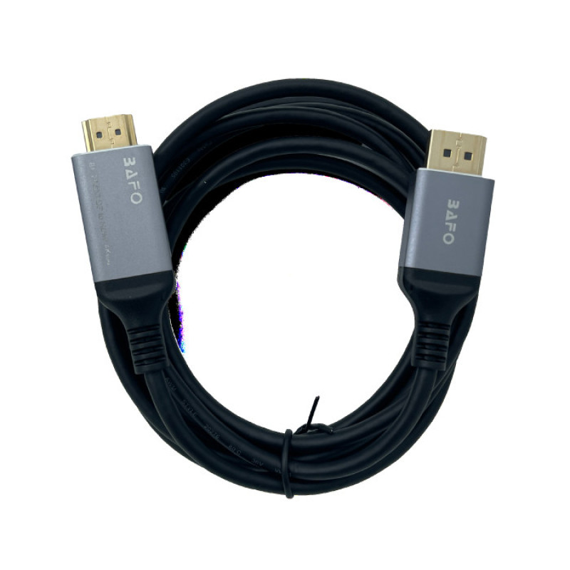 کابل تبدیل DISPLAY به HDMI بافو مدل BF-2662C طول 2 متر