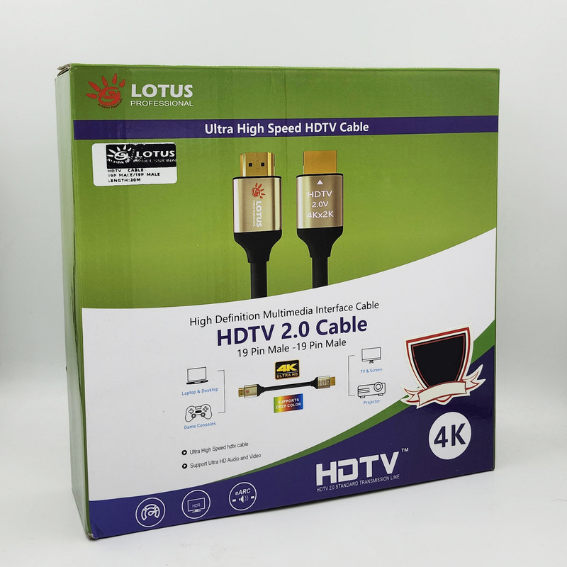 کابل HDMI لوتوس مدل ULTRA 4K طول 10 متر