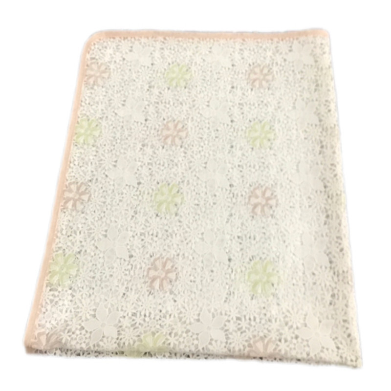 سفره 6 نفره مدل رویال طرح گیپور 140x100 سانتی متر کد 015