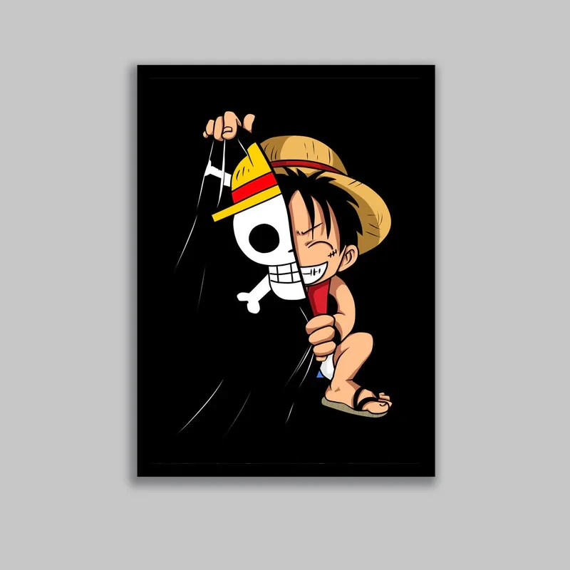 تابلو مدل انیمه وان پیس One Piece کد LA-G10508-2
