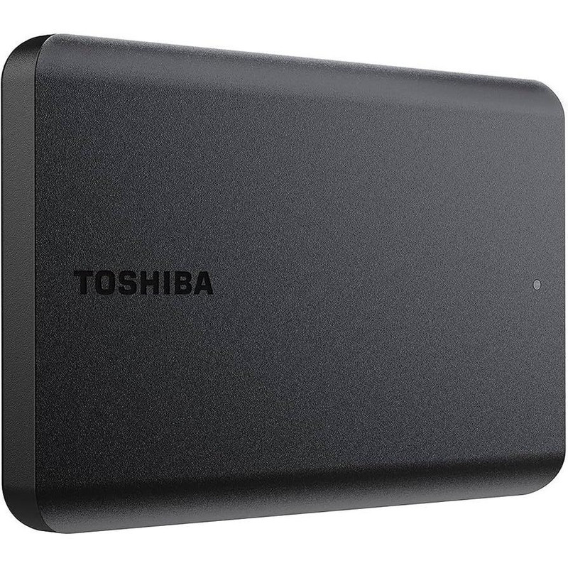 هارد اکسترنال توشیبا مدل Canvio Basics ظرفیت دو ترابایت دارای رابط USB Type-A 3.2