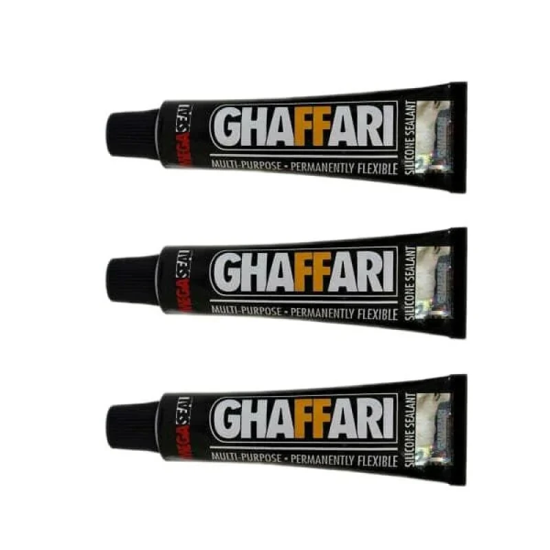 چسب آکواریوم غفاری مدل مگاسیل وزن 30 گرم بسته 3 عددی