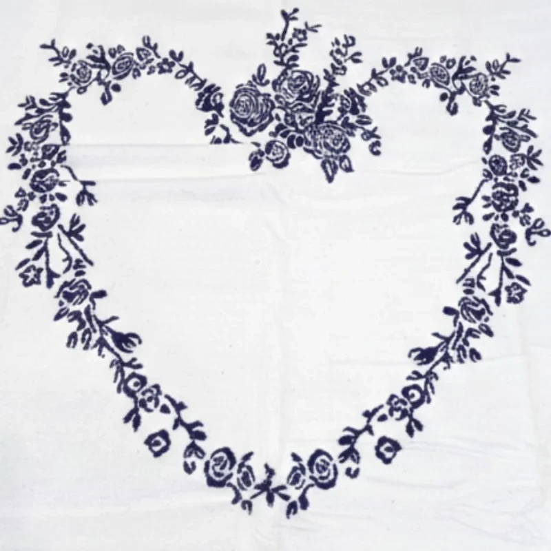 پتو 1 نفر انگلیش هوم مدل Rose Heart سایز 200x150 سانتی‌متر