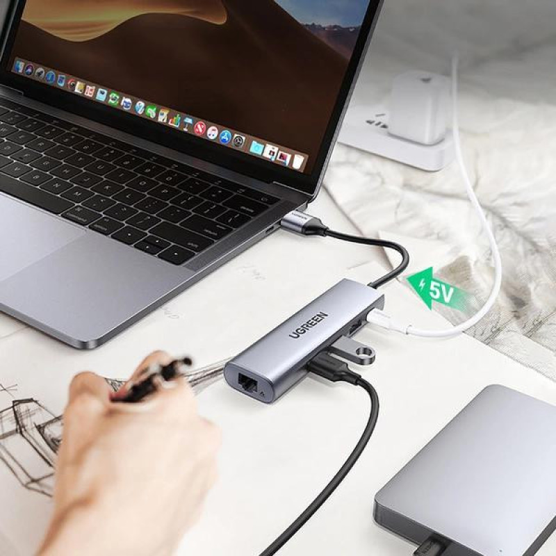 هاب پنج پورت USB 3.0 یوگرین مدل 60812