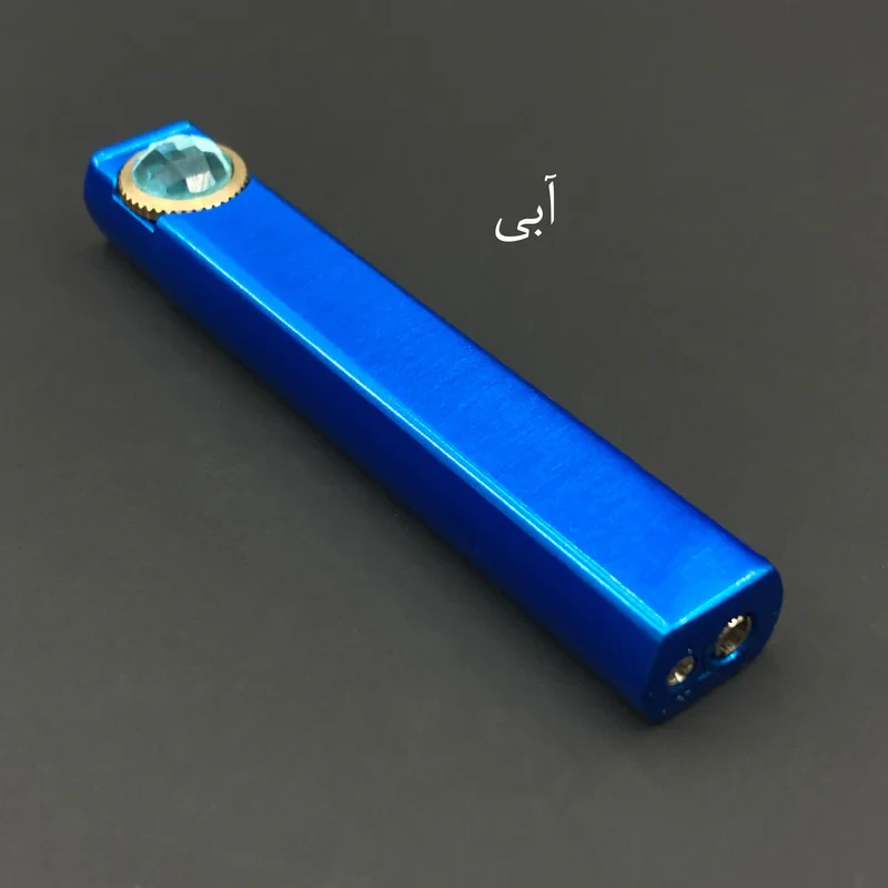 فندک مدل قلمی سنگی نگین دار  DKD-1546