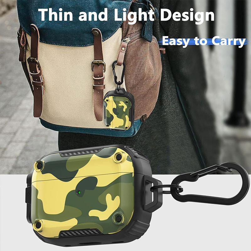 کاور گوف مدل Armymax_2nd مناسب برای کیس اپل Airpods Pro 2