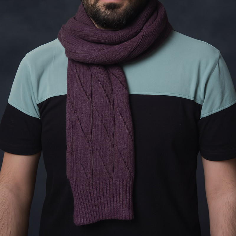 شال گردن بافتنی مدل So213