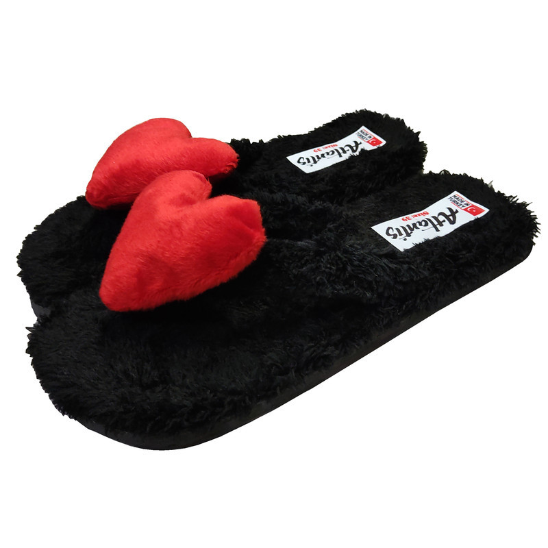 دمپایی حوله ای آتلانتیس مدل Istanbul heart