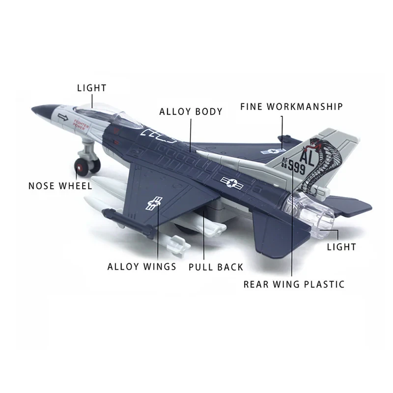 هواپیما بازی مدل F-16 کد 2