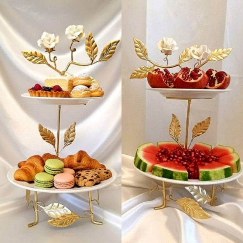 شیرینی خوری مدل آنتیک مجموعه دو عددی
