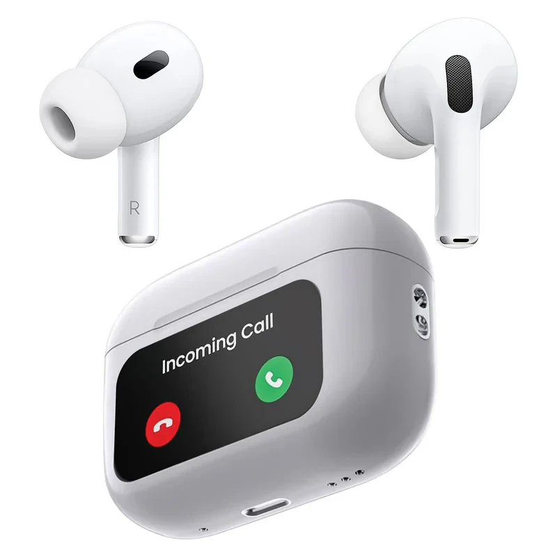 هدفون بلوتوثی لوکسار مدل A9 Pro دارای نویز کنسلینگ فعال (ANC) و نویز کنسلینگ میکروفون (ENC)، درگاه شارژ USB Type-C دارای نمایشگر روی صفحه محفظه شارژ، مقاوم در برابر رطوبت و عرق