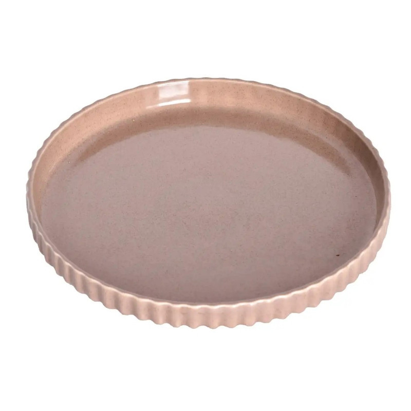 بشقاب میوه خوری بی.وی.کی مدل مجستیک شیاردار کد HS4522 مجموعه 3 عددی