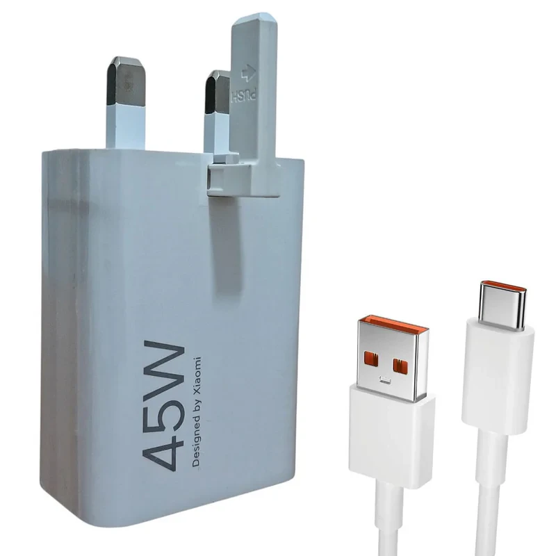 شارژر دیواری ۴۵ وات مدل MDY-17-EG به همراه کابل USB-C
