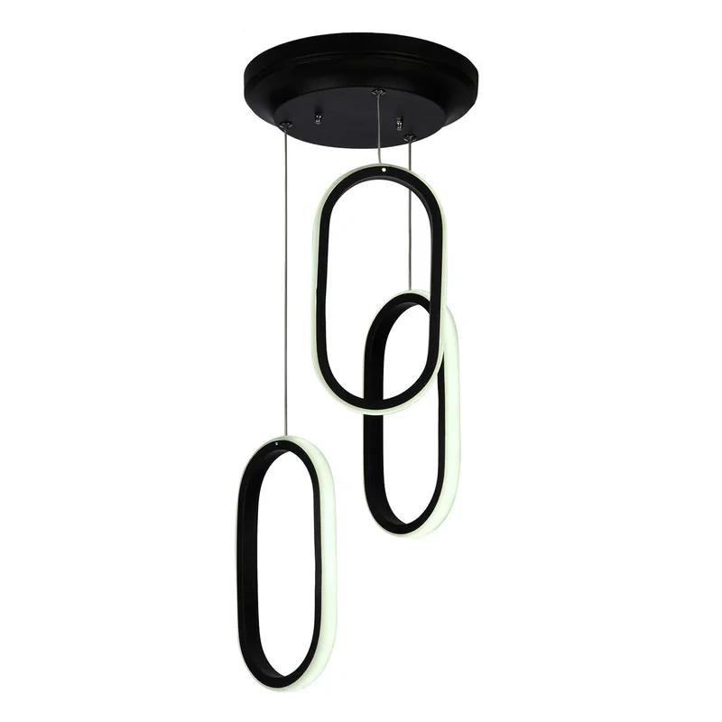 چراغ آویز چشمه نور کد L64073BK