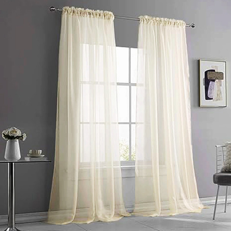 پرده تیکو دکو مدل لیفه حریر کلاسیک سایز 300x280 سانتیمتر
