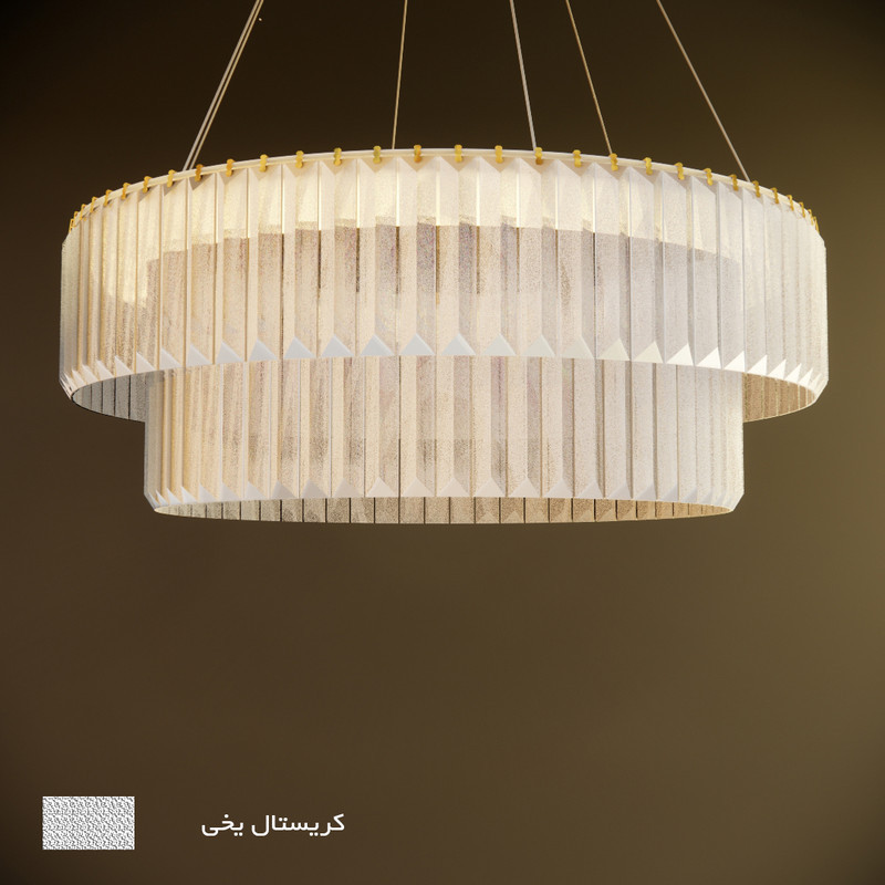 لوستر نورکیا مدل تک حلقه کاردی کد 1R-40K