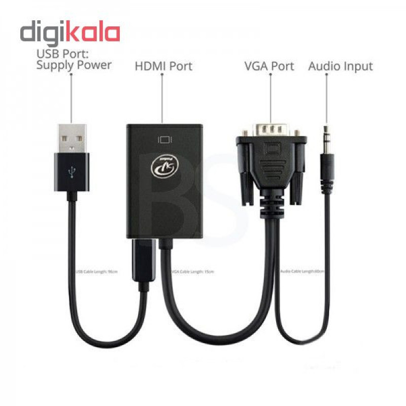 مبدل VGA به HDMI ایکس پی پروداکت مدل T906