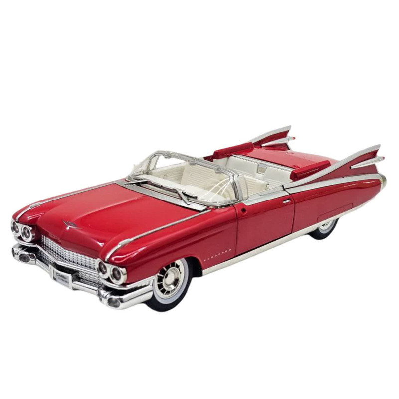 ماکت ماشین ناب سل مدل کادیلاک الدورادو کروک فلزی موزیکال چراغدار عقب کش کد Cadillac Eldorado Metal Musical Lighted Car
