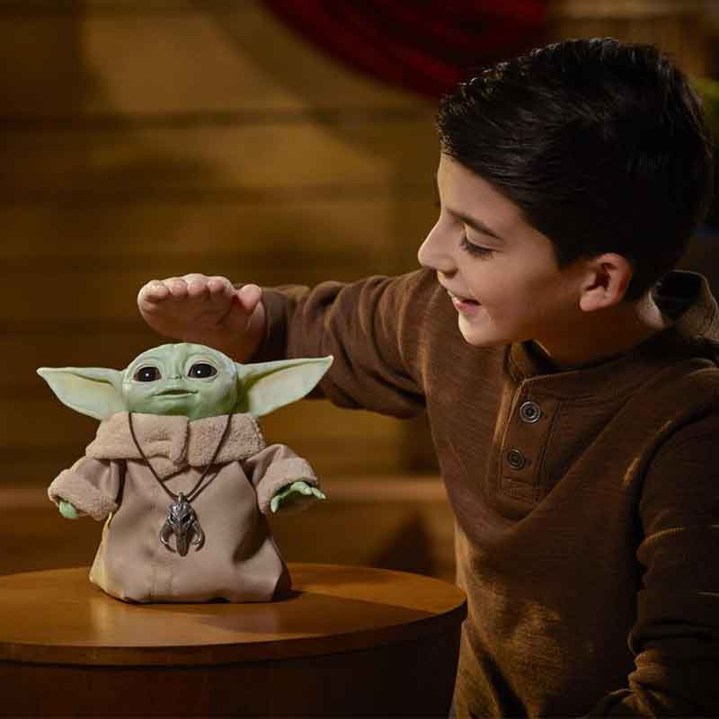 عروسک مدل بیبی یودا طرح The Child Animatroni ارتفاع 20 سانتی متر