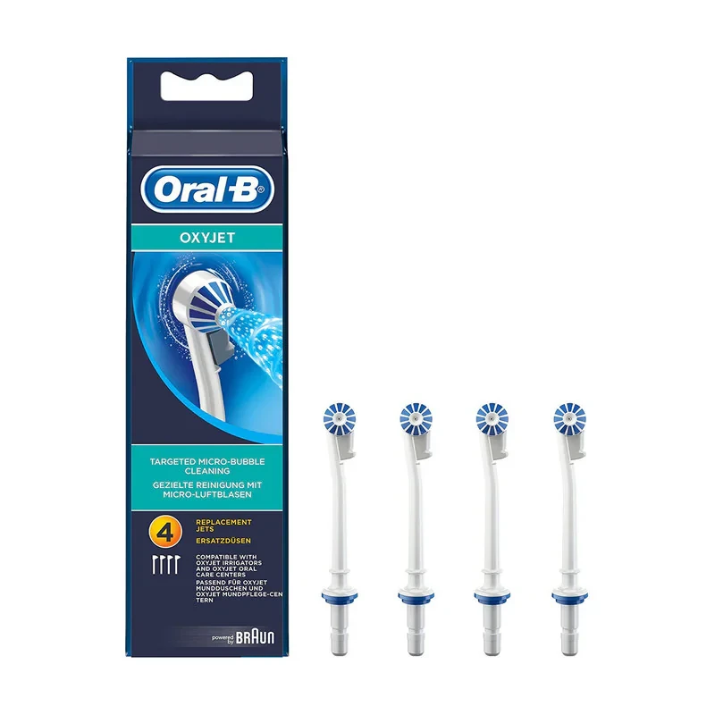 سری یدک مسواک برقی اورال-بی مدل Oxyjet بسته 4 عددی