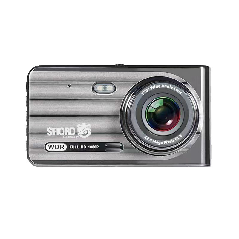 دوربین ثبت وقایع خودرو اسفیورد مدل D300 به همراه دوربین عقب