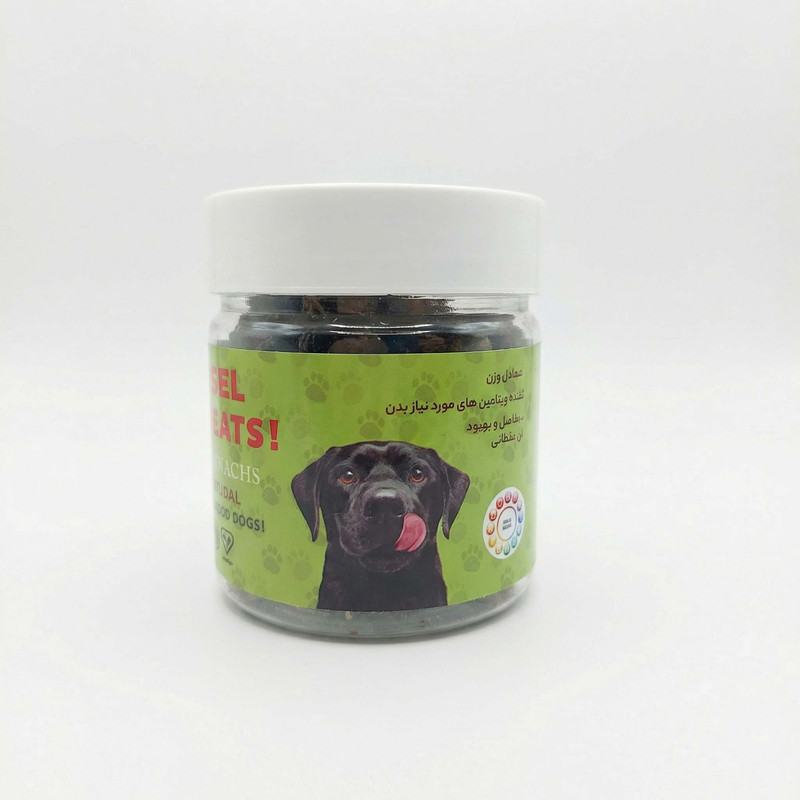 تشویقی سگ راسل مدل جگر سیاه طعم بره وزن 80 گرم