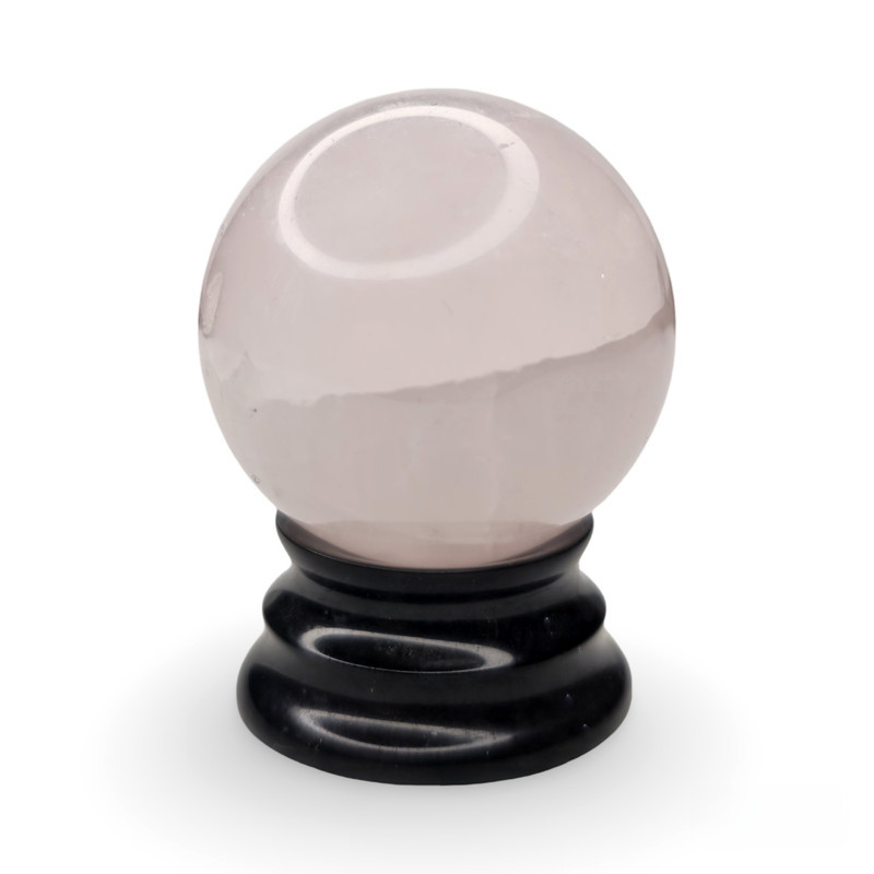 سنگ راف مدل گوی رز کوارتز کد A-qp315