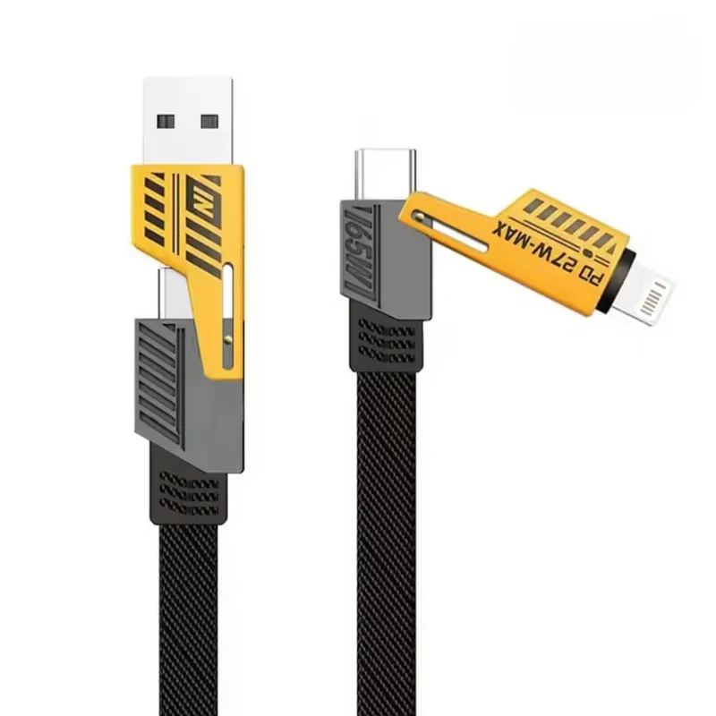 کابل تبدیل USB USB-C به لایتنینگUSB-C مدل PD 27 W-MAX طول 1 متر