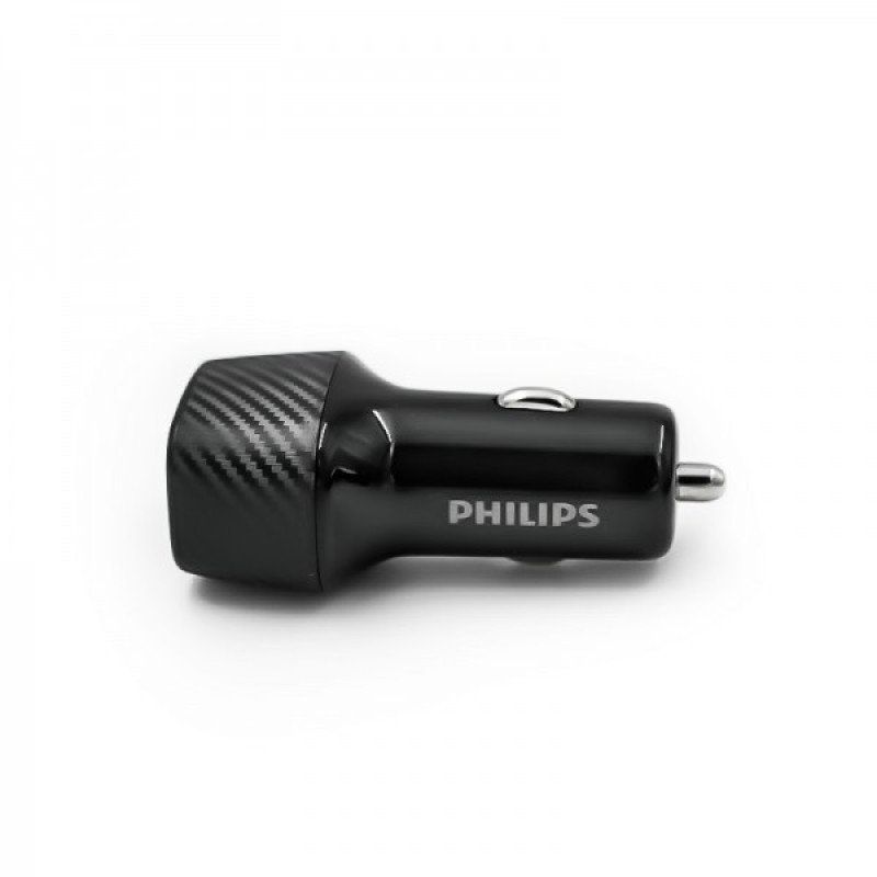 شارژر فندکی 30 وات 2 پورت فیلیپس مدل DLP5522C