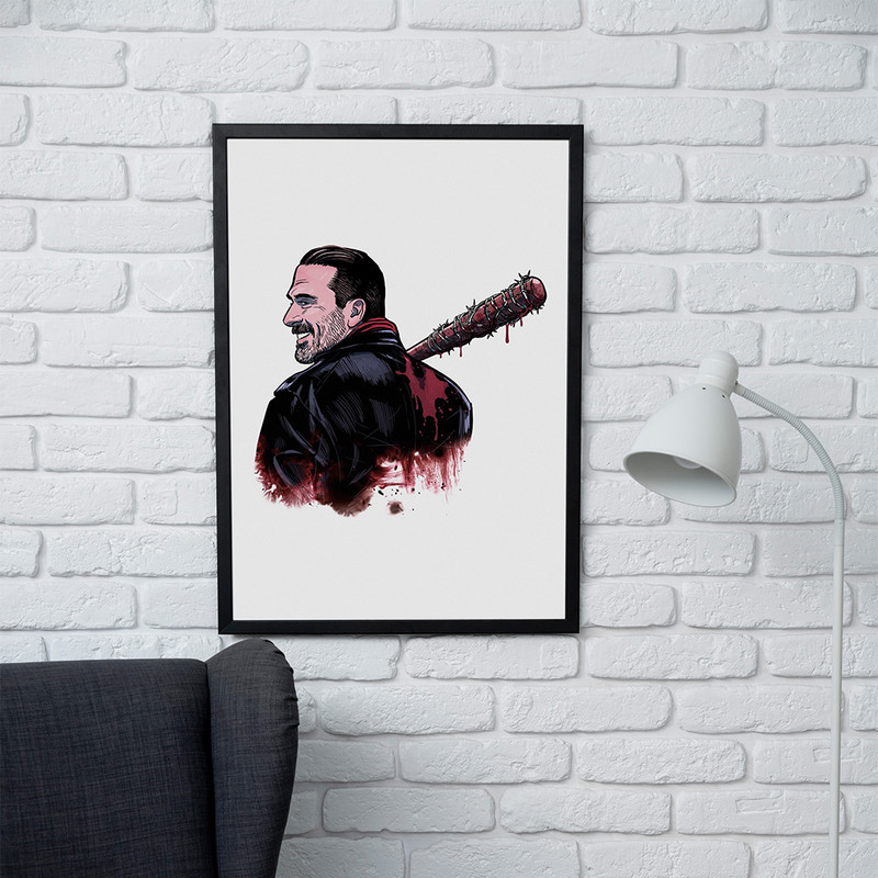 تابلو مدل دیواری طرح سریال مردگان متحرک The Walking Dead کد FD250