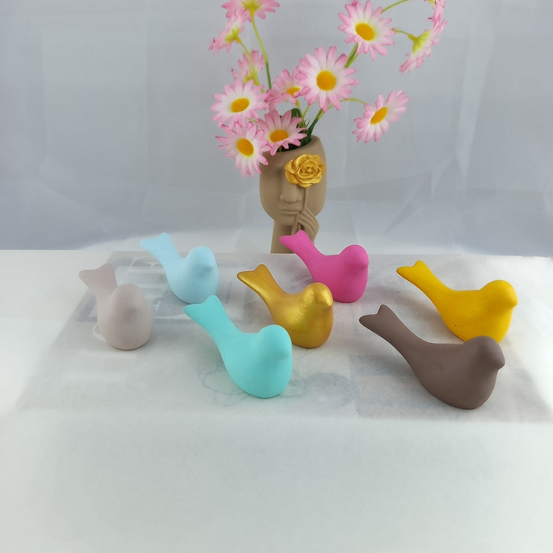 دکوری مدل مرغ آمین بسته 7 عددی