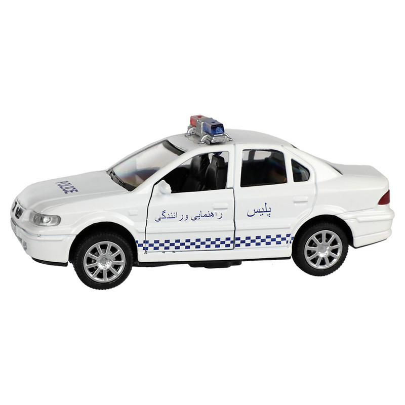 ماشین بازی مدل فلزی سمند پلیس