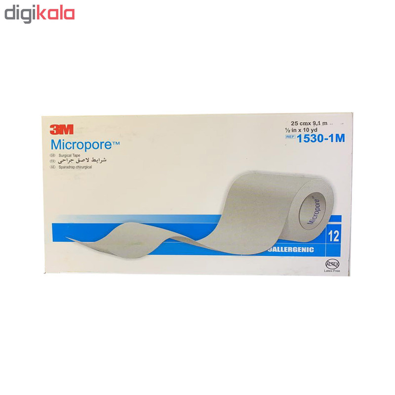 چسب پانسمان تری ام مدل Micropor کد 002 بسته 2 عددی