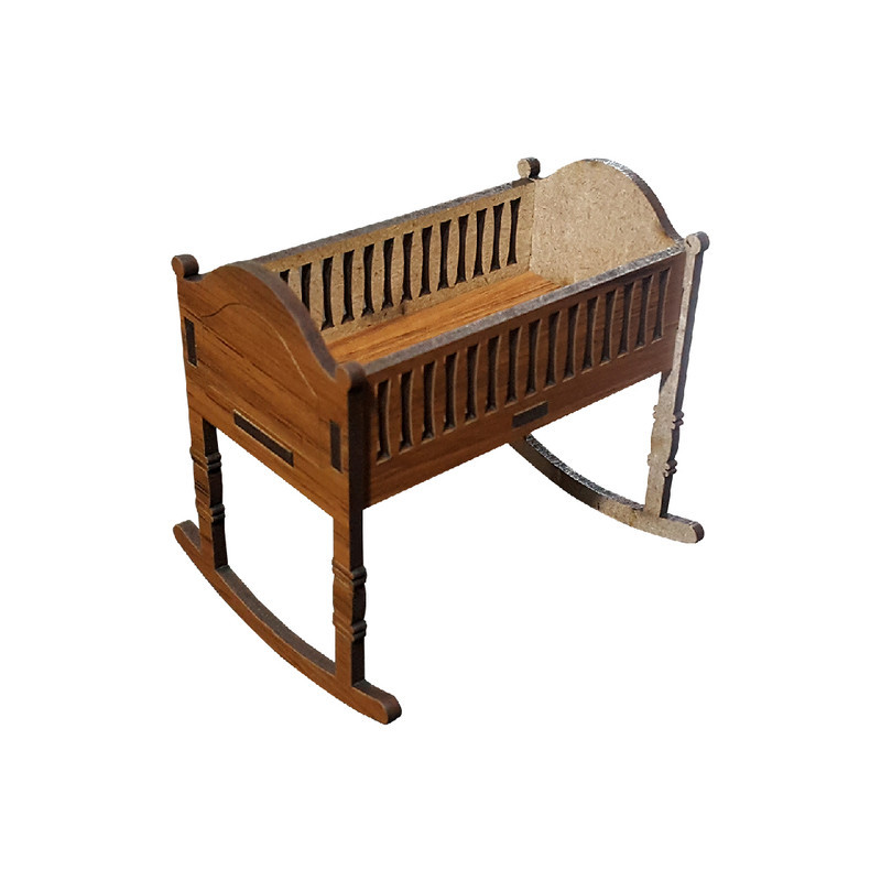 ماکت دکوری مدل تخت نوزاد کد70-6
