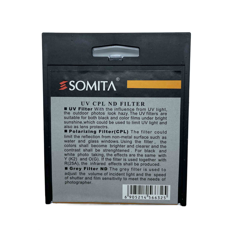 فیلتر لنز سومیتا مدل ND4-62MM