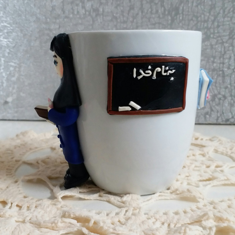 ماگ سرامیکی مدل روز معلم L940