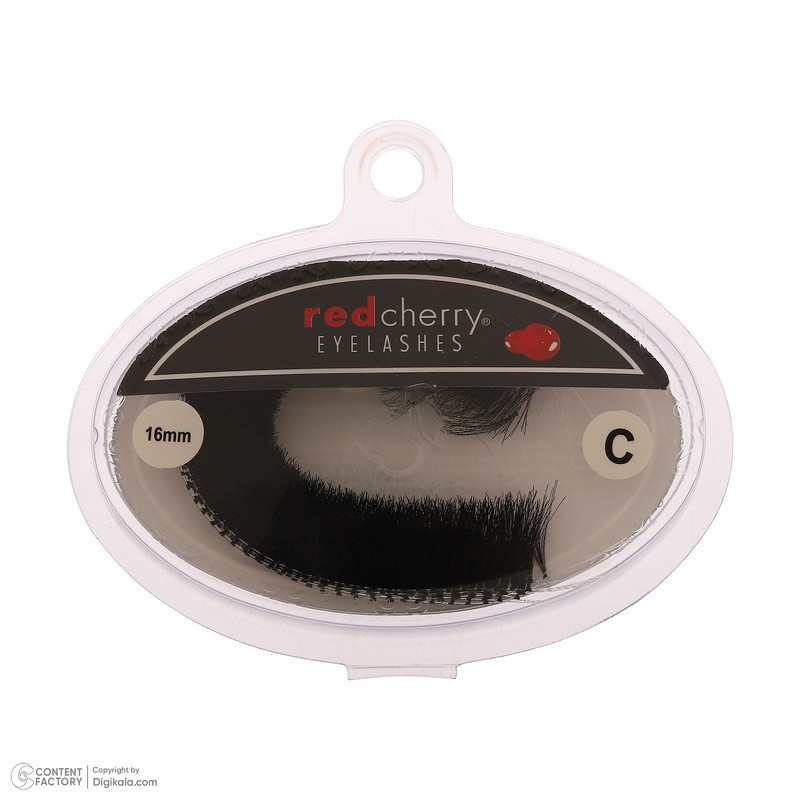 مژه مصنوعی رد چری مدل Classic Cluster Band کد 16 C بسته 10 عددی