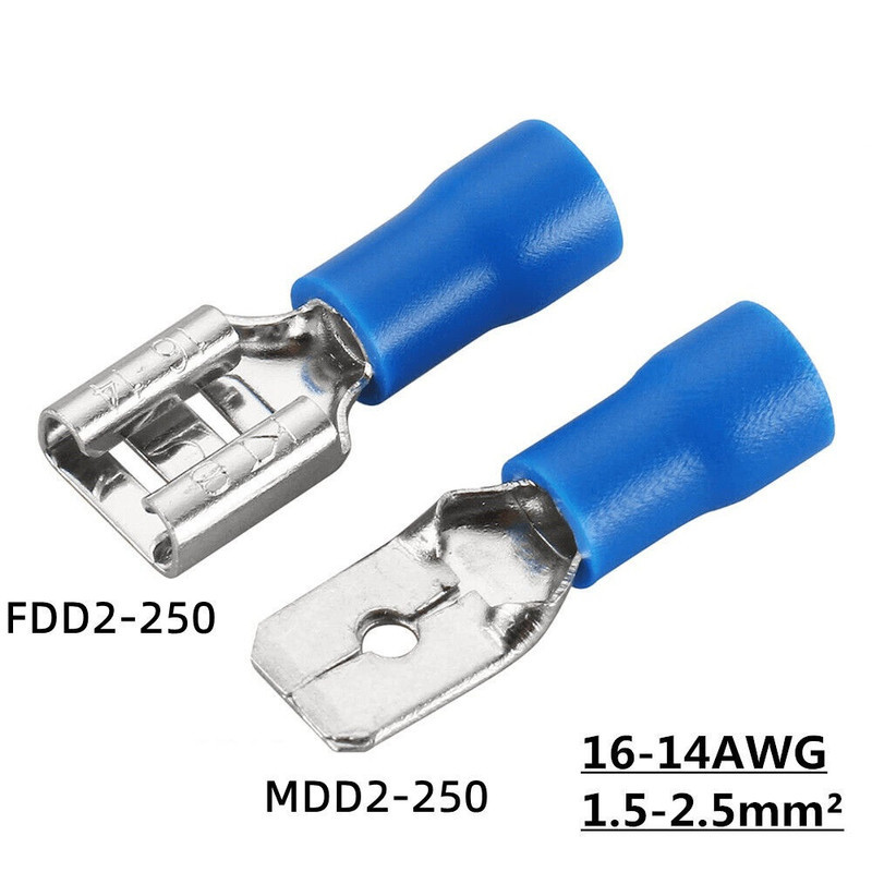 سرسیم نری و مادگی مدل MDD2-250،FDD2-250 بسته 40 عددی