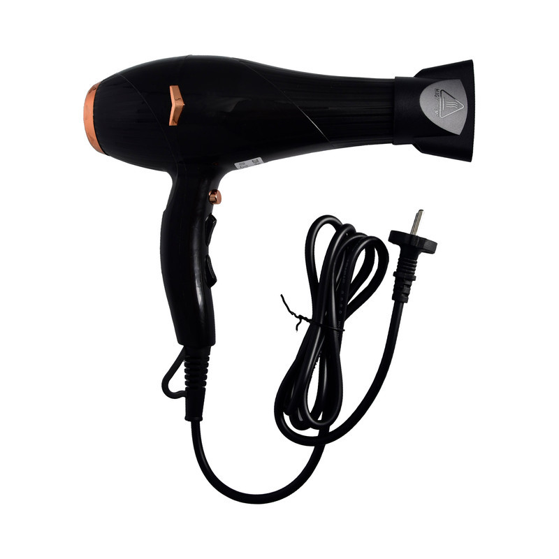 سشوار خانگی 10000 وات سیلور کرست مدل SC-1001، موتور AC، وزن 565 گرم، دارای سری متمرکز‌کننده باریک، سری شانه‌دار با ویژگی صاف‌کنندگی، حجم‌دهندگی، با قابلیت تنظیم دما