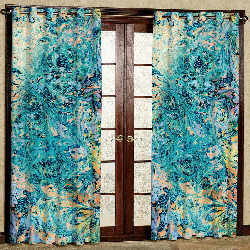 پرده مدل مخمل پانچی کد 2635T2 سایز 200x140 سانتی متر