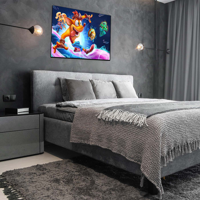 تابلو شاسی مدل crash bandicoot کد S-11040