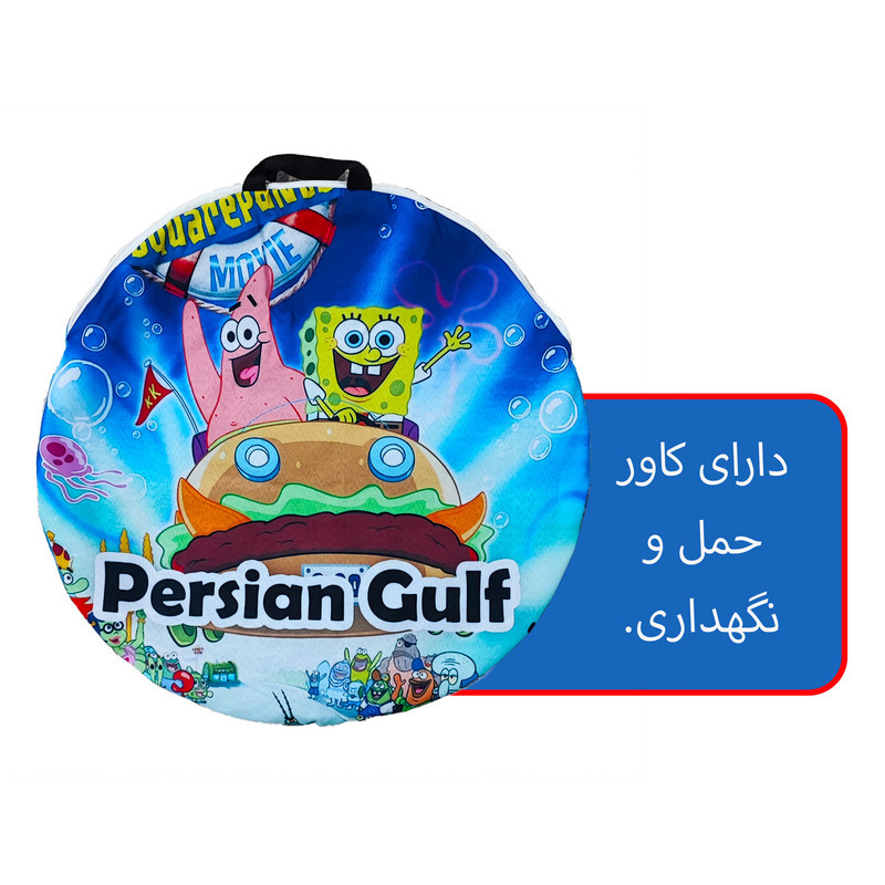 چادر بازی کودک مدل باب اسفنجی کد NGVN-GRN02