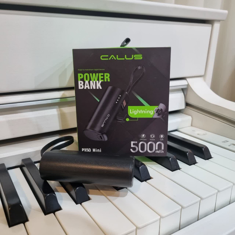 پاوربانک کالوس مدل PX50 mini ظرفیت 5000 میلی آمپر ساعت