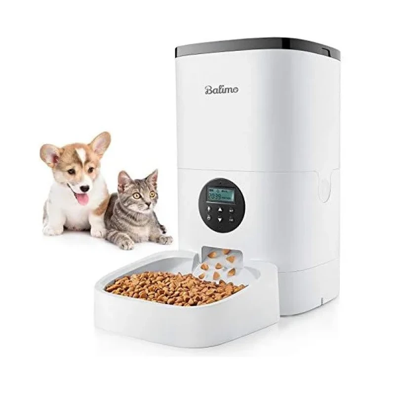 ظرف غذای اتوماتیک سگ و گربه بالیمو Samart Pet Life-6L