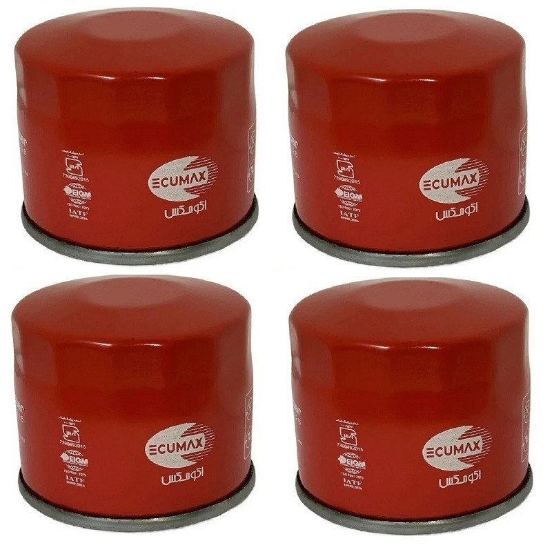 فیلتر روغن اکومکس مدل ECU-1228  مناسب برای روا بسته 4 عددی