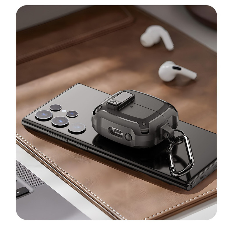 کاور دوکس دوکیس مدل SECH مناسب برای کیس هدفون بلوتوثی سامسونگ Galaxy Buds 3  Buds 3 Pro