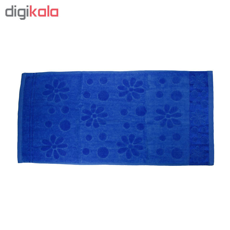 حوله دستی آیدین تاول مدل شکوفه سایز 40 × 80 سانتی متر