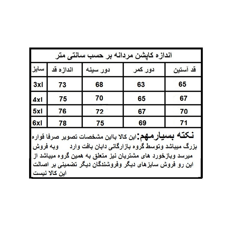 کاپشن دورو مردانه مدل 2face