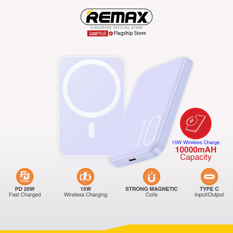 پاوربانک ریمکس مدل RPP-65 ظرفیت 10000 میلی آمپر ساعت