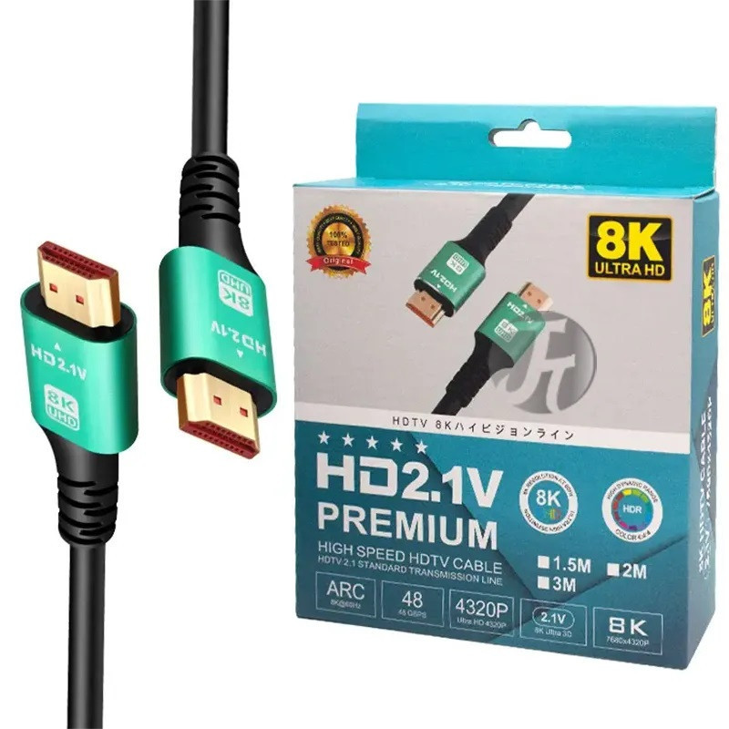 کابل HDMI مدل Premium-HD8K V2.1  طول 1.5 متر